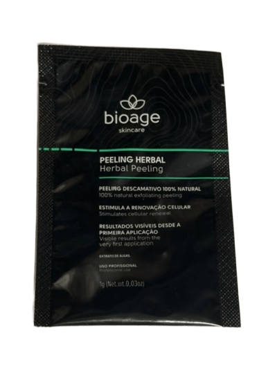 SACHES DE PEELING HERBAL (PEELING DE ALGAS)